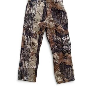 Vintage Cabela’s Realtree brown and green camouflage cargo pants size 32 Reg